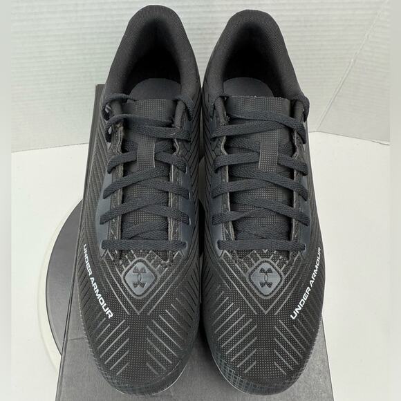 Under Armour Shadow Select 2 Men’s Size 10 Black Soccer Cleats Shoes 3027705-001 - Picture 3 of 10